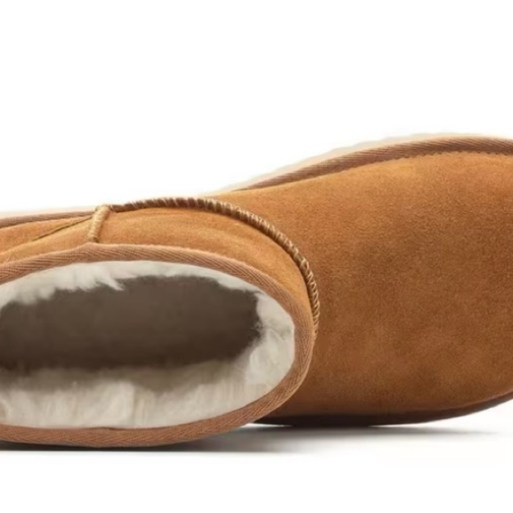 Koolaburra Koola Mini II Chestnut Suede Boots - Picture 5 of 12